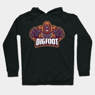 bigfoot logo Hoodie